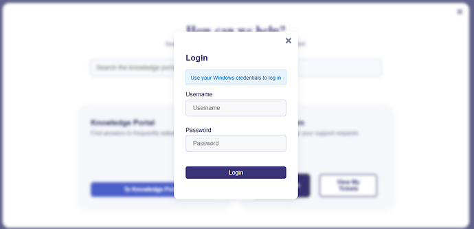 login
