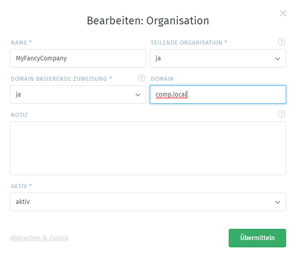 organisationZammad