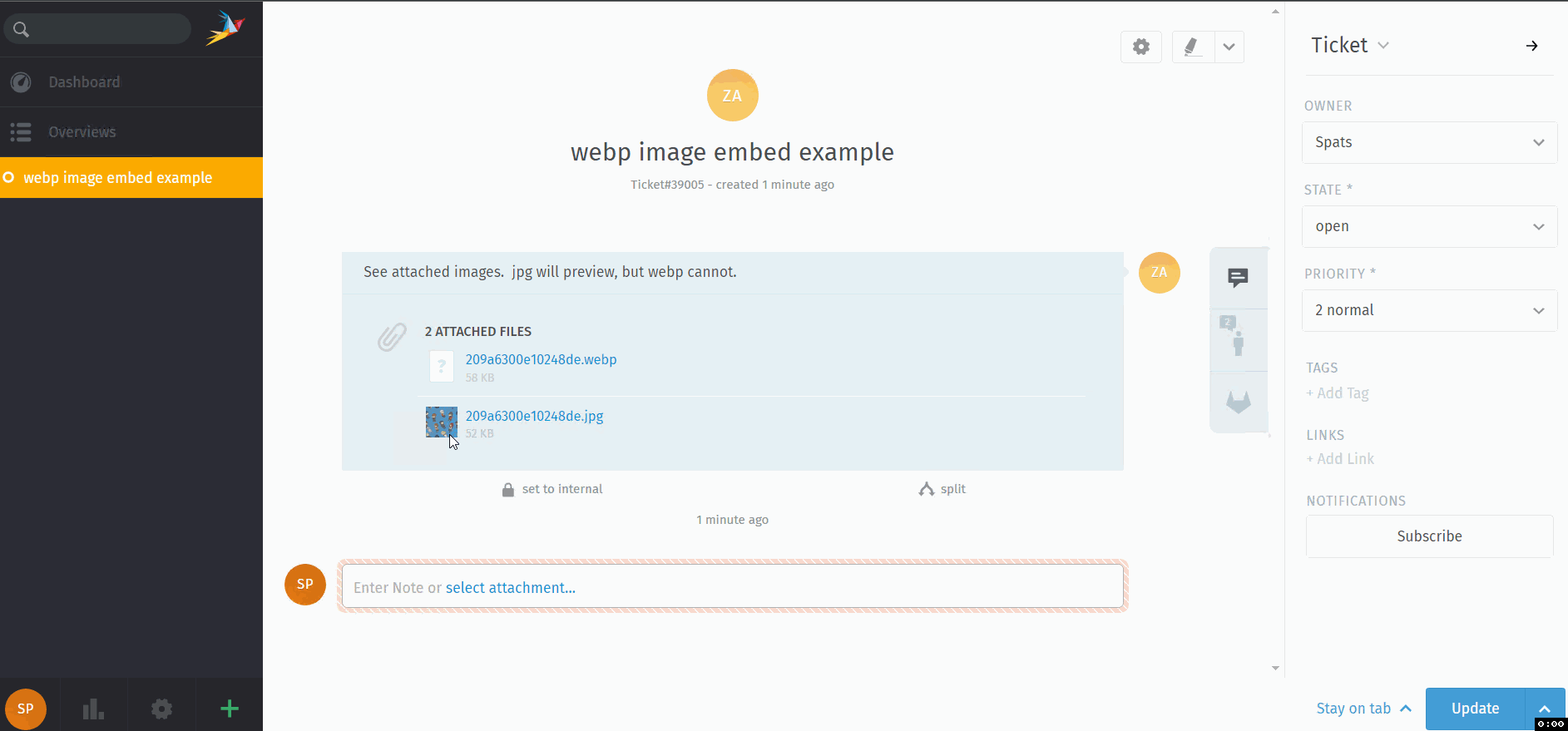 webp image attachment example